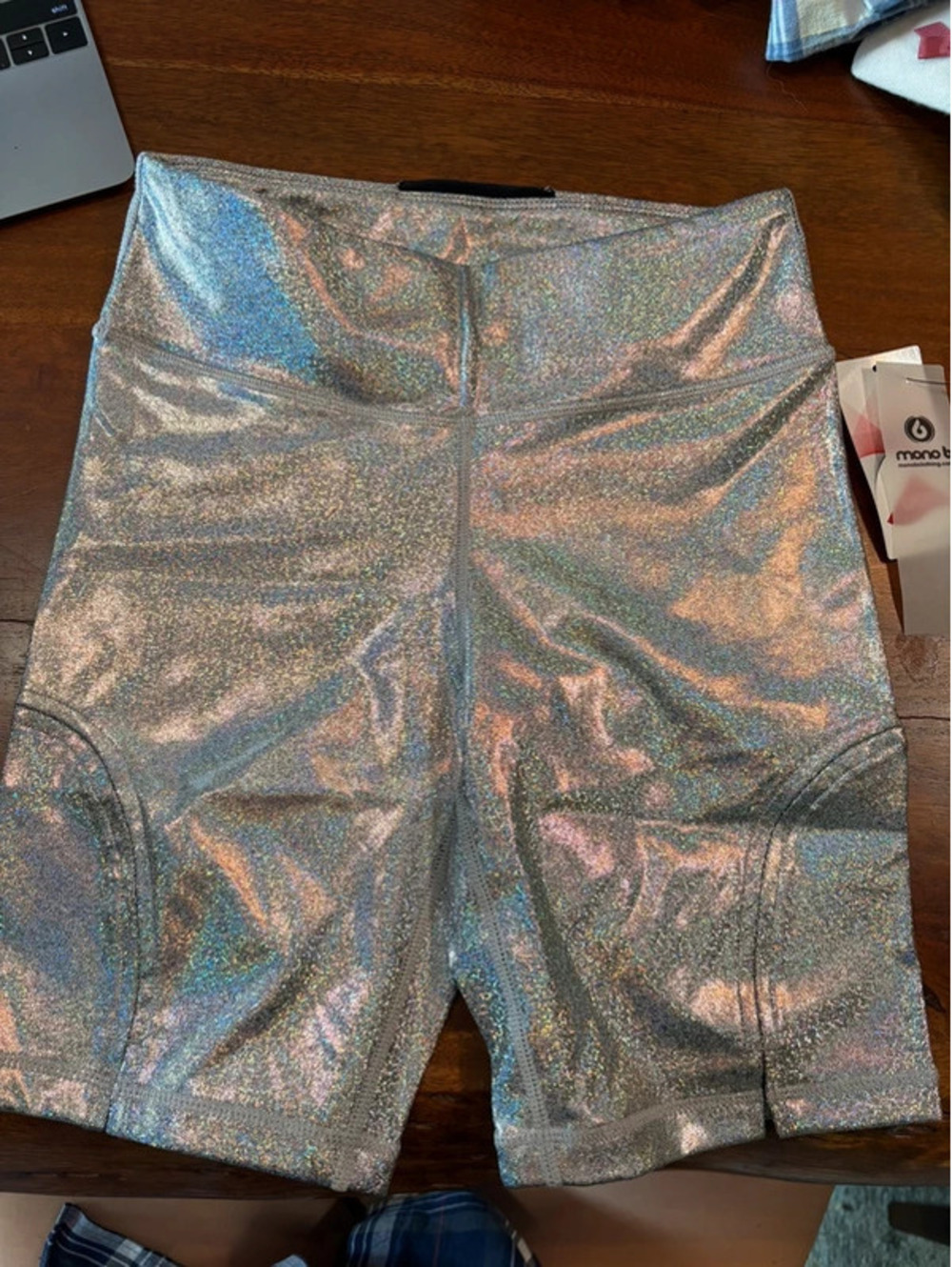 Mono B Bike Shorts. Medium. NWT!